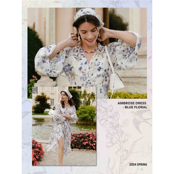Petite Studio NYC Floral Maxi Dress